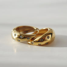 Astrid Constellation Hoop Earrings - Gold