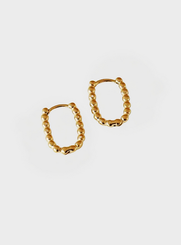 Mila Hoop Earrings - Gold