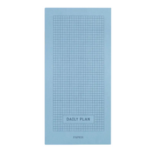 Productivity Undated Daily List Pad - Blue