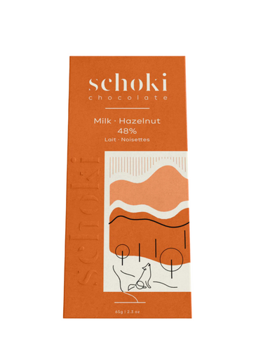 48% Cacao Milk Chocolate & B.C. Hazelnuts
