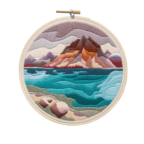 Bow Lake DIY Embroidery Kit