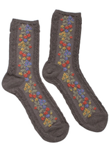 Vintage Strawberry Socks - Dusk