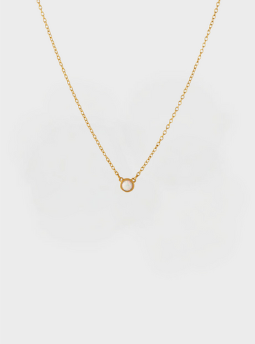 Waterproof Opal Necklace