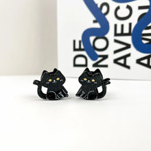 Mini Black Cat Clip