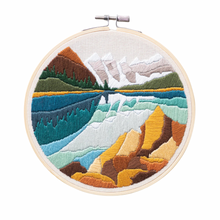 Moraine Lake DIY Embroidery Kit