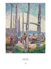 Canadian Artist Series: Emily Carr - Totem Poles 1000 Piece Puzzle