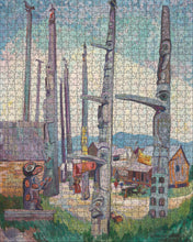 Canadian Artist Series: Emily Carr - Totem Poles 1000 Piece Puzzle