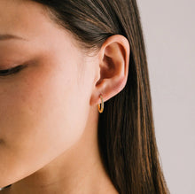 Evie 15mm Hoop Earrings - Gold