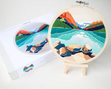 Lake Louise DIY Embroidery Kit