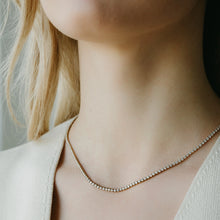 Danni Tennis Necklace - Gold