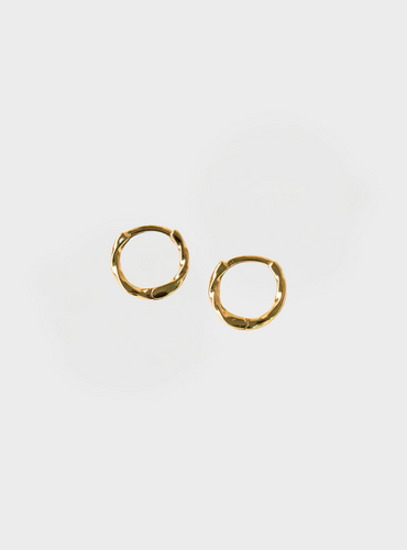 Twist Hoops - Gold