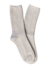 Millie Cotton Cozy Socks - Oatmeal