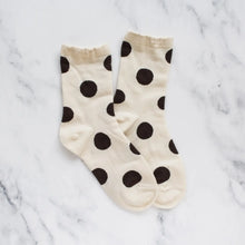 Big Dot Socks - Oatmeal