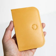 Handmade Leather Card Case (Assorted Colours)