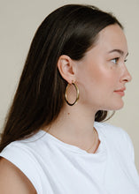 Alma Large Hoop Earrings - Gold