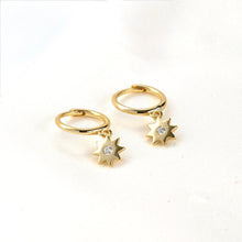 Romy Huggie Hoop Earrings - Gold