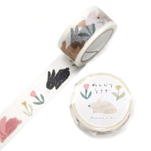 Washi Tape - Miki Tamura Lazy Rabbit 20mm