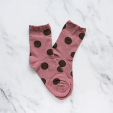 Big Dot Socks - Pink