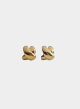 Sutton Cross Earrings - Gold