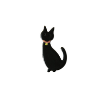 Black Cat Chopstick Rest