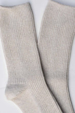 Millie Cotton Cozy Socks - Oatmeal