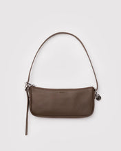 Recycled Leather Pochette - Brown