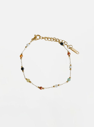 Esme Gem Bracelet - Gold