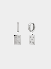 Sylvie Hoop Earrings - Silver