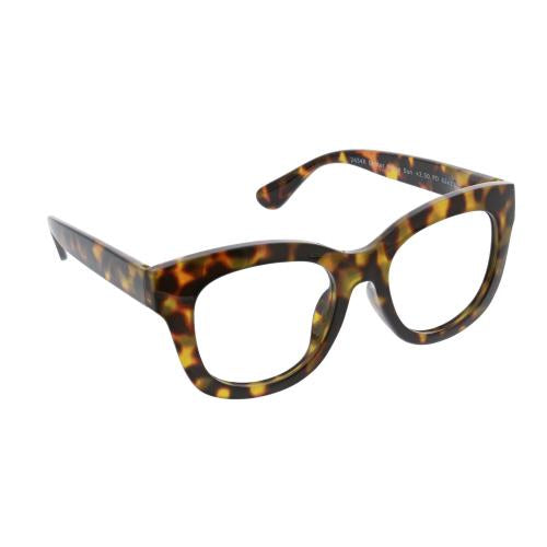 Center Stage Focus Blue Light Glasses - Tortoise