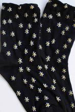 Daisy Meadow Socks - Black