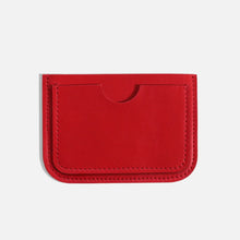 Handmade Leather Card Case (Assorted Colours)