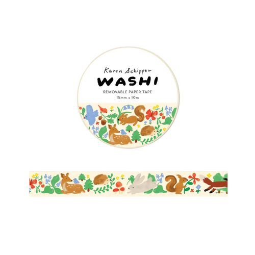 Woodland Washi Tape