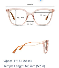Josephine Blue Light Glasses - Blush