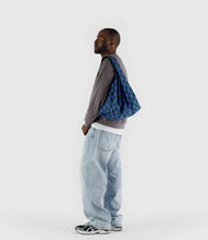 Baggu Bag - Iris Green Check