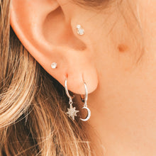 Pryano Hoop Earrings - Silver