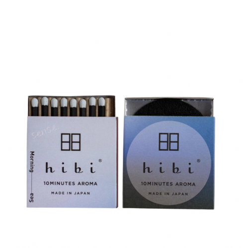 Hibi Incense Matches - Sense : Sea - Morning