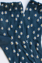Daisy Meadow Socks - Navy Blue