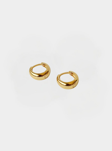 Sloan Hoop Earrings - Gold