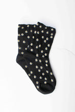 Daisy Meadow Socks - Black
