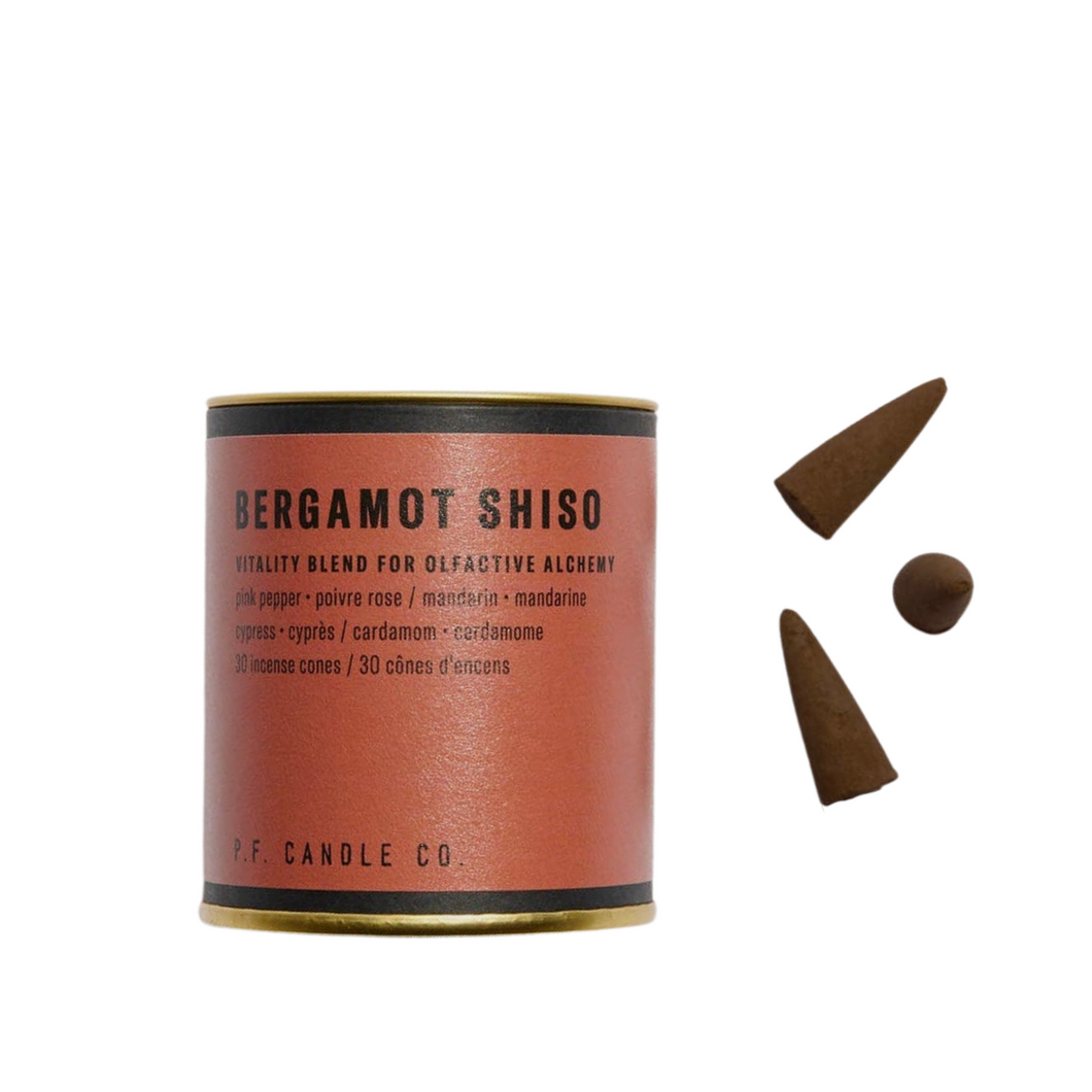 Bergamot Shiso - Incense Cones