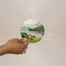 Heat + Water Resistant Coaster - River Bank