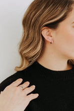 Fable Hoop Earrings - Silver