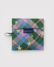 Baggu Bag - Green Star Plaid
