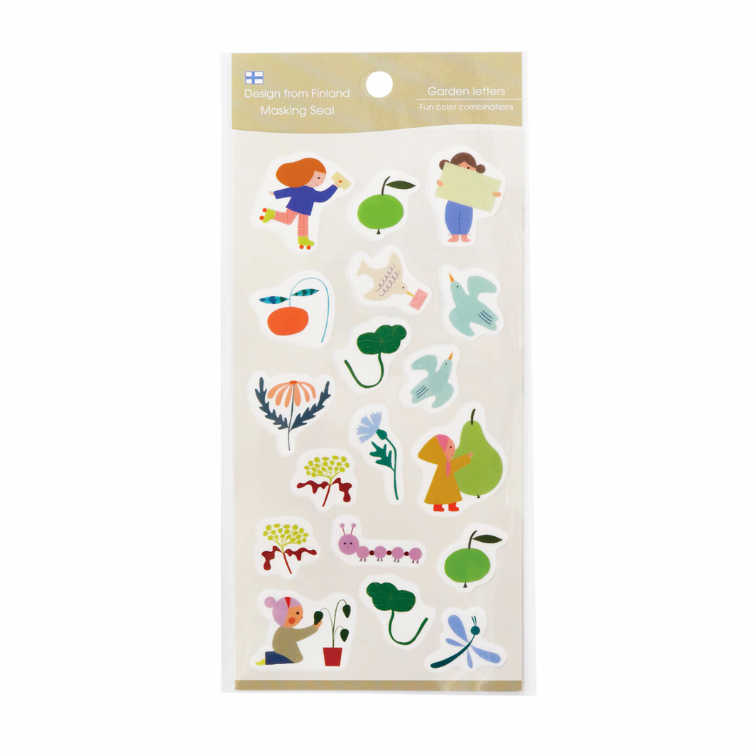 Sticker Sheet - Garden - Heidi Valkola
