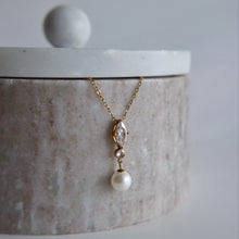Noelle Pearl Necklace - Gold