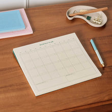Productivity Undated Monthly List Pad - Green