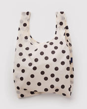 Baggu Bag - Cream and Black Polka Dot