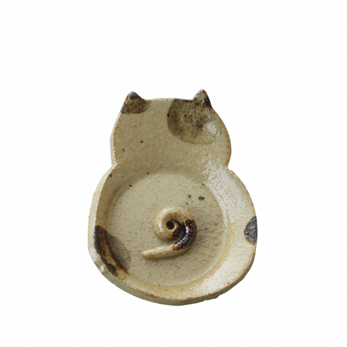 Cat Tail Incense Holder - Brown