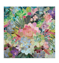 Succulent Mosaic 500 Piece Foil Puzzle