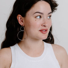 Hazel Hoops - Silver